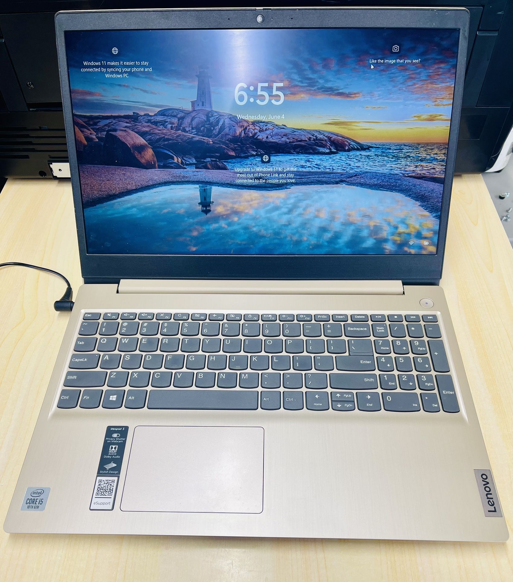 Lenovo Ideapad 3 15-inch i5 Laptop -12GB RAM, Windows 11 Home, Touchscreen