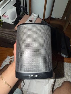 Sonos PLAY:1 Wireless Speaker – Black – Works Great