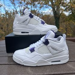 Metallic Purple Jordan 4