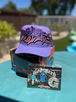 Godspeed  Trucker Hat - New with pins