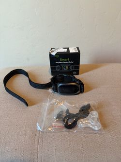 Smart dog bark control collar