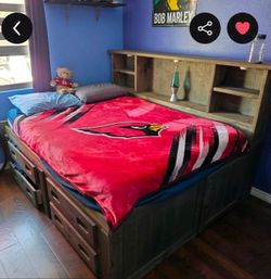 In search of this bed! Full size with side headboard,.