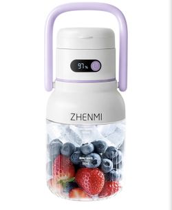 Brand New in box 33oz Portable Blender – USB-C Rechargeable – Purple