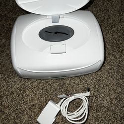 White Wipe Warmer Like New 