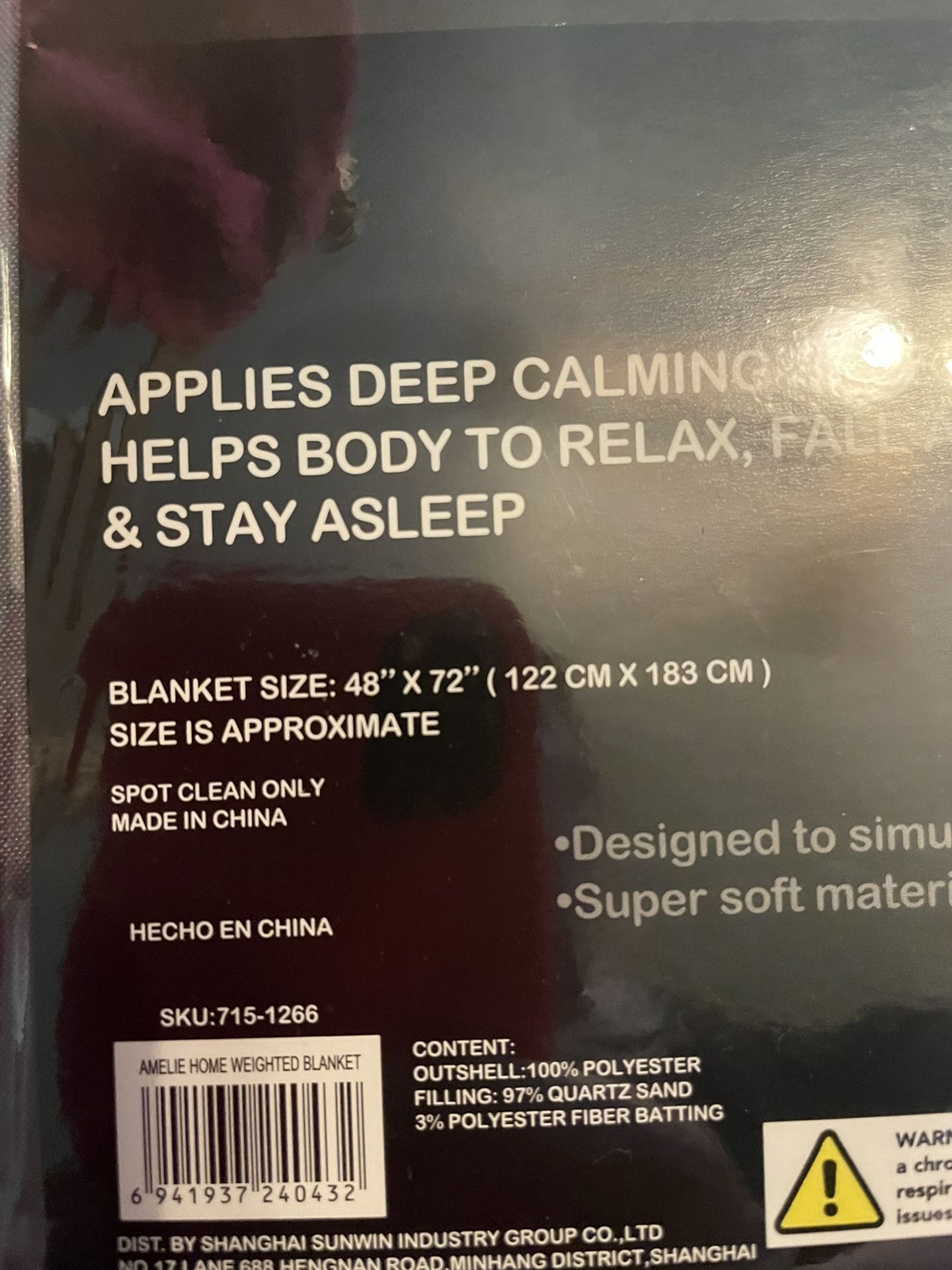 New Weighted Blanket