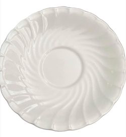 VINTAGE IRONSTONE SAUCER Stack PLATES 11 pc