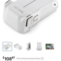 2 DJI  Mini 4 Pro Batteries