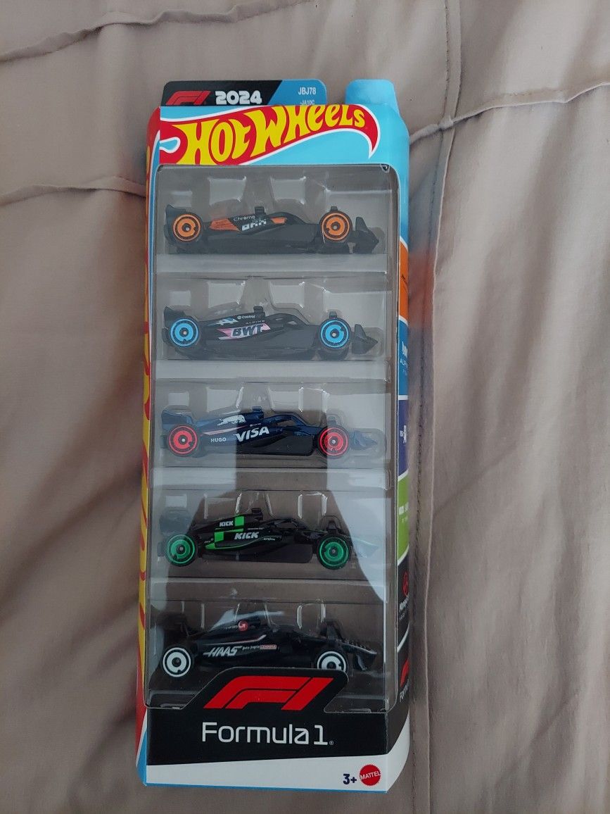 Hotwheels 5 Pack 2024 Formula 1