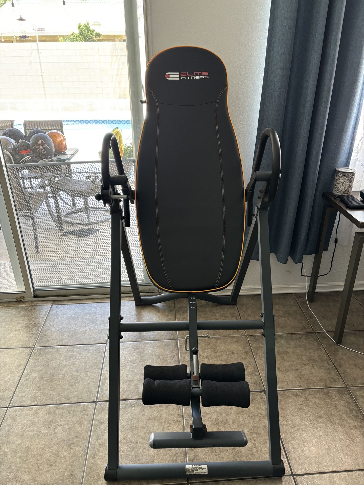 Inversion table