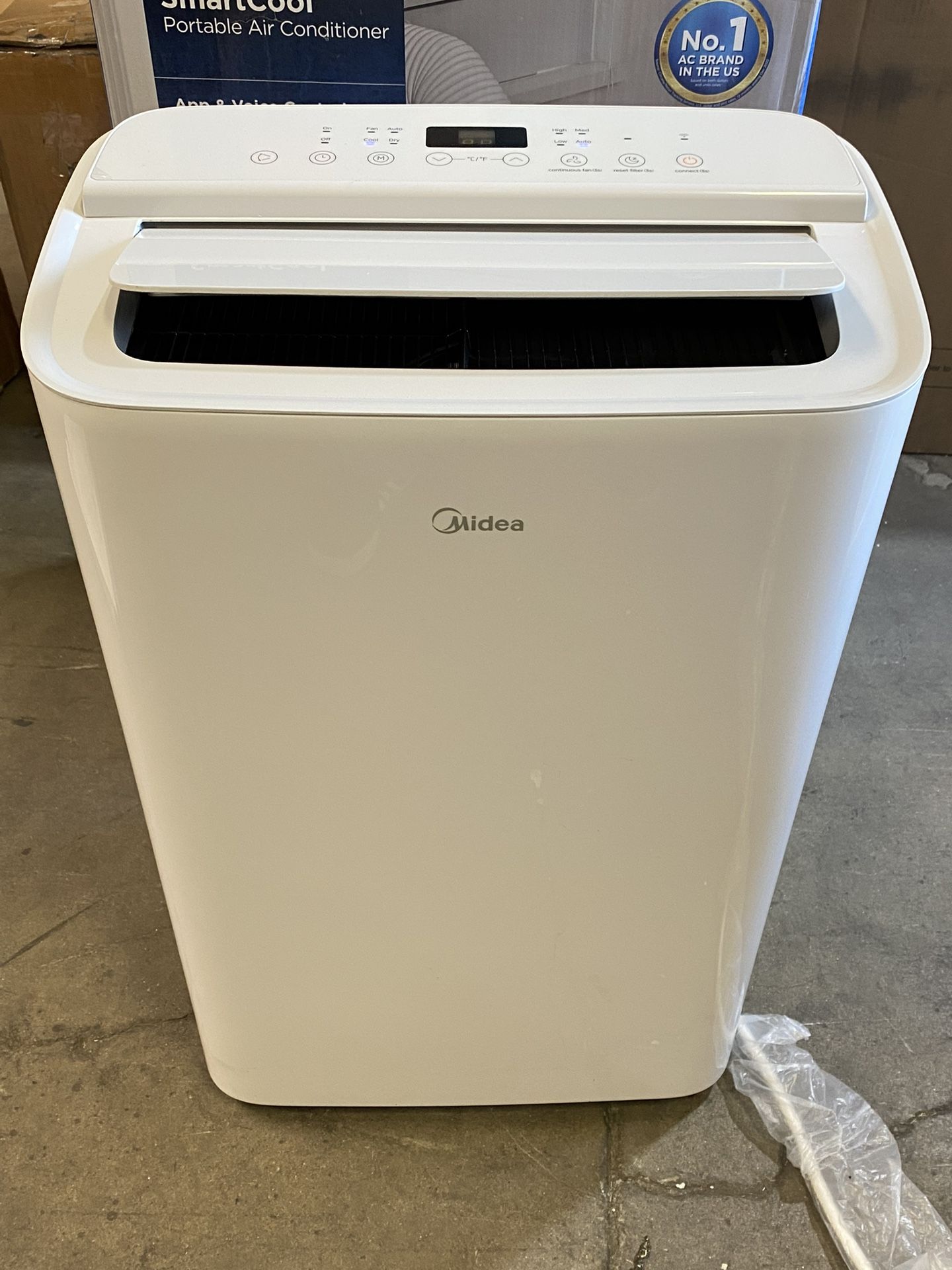 Midea SmartCool 8,000 BTU Cools up to 350 sq. ft. Smart Portable Air Conditioner