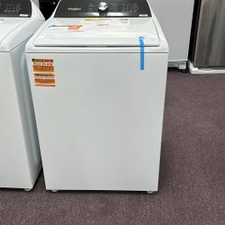 Washer Top Load New Open Box 1 Year Warranty 