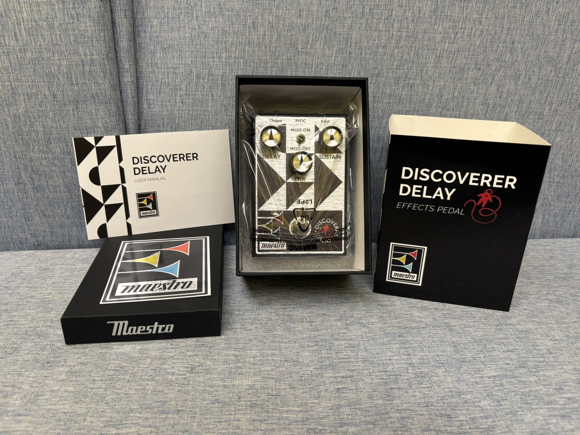 Maestro Discoverer Delay  Effects Pedal