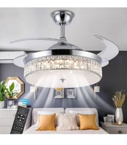 Concealed ceiling fan light fixture
