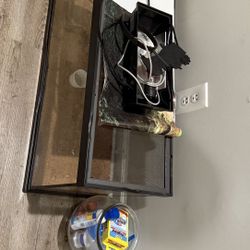 Reptile Tank & Fish Bowl