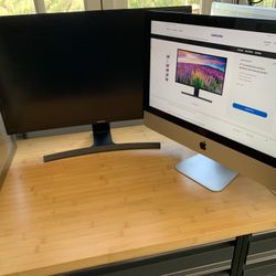 27” Curved Monitor - Still Available