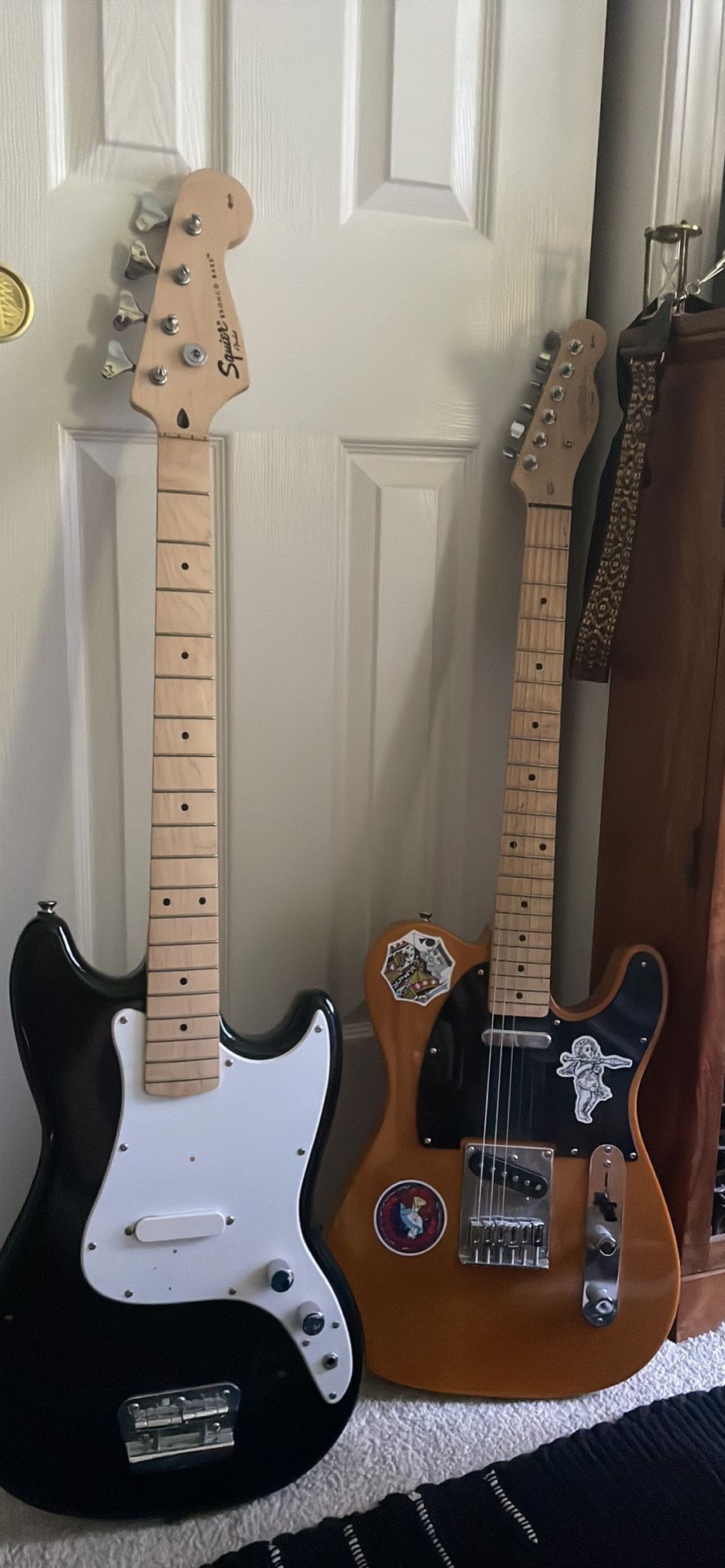 GUITAR AND BASS! Fender Squire Allinity Telecaster & Fender Squire Bronco bass