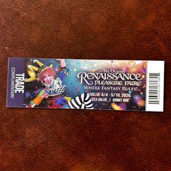 Renaissance fair tickets