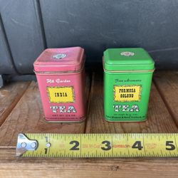 Vintage Tea Tins 