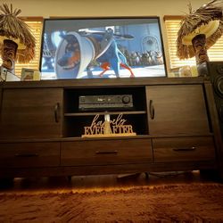 Brown Wood Furniture Tv Stand 