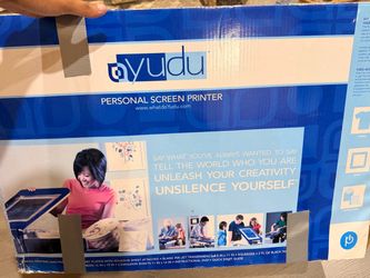 Yudu Personal Screen Printer. Shirt printer