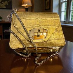 Gold Night Bag
