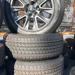 WHEELS OEM 20” CHEVY STOCK 