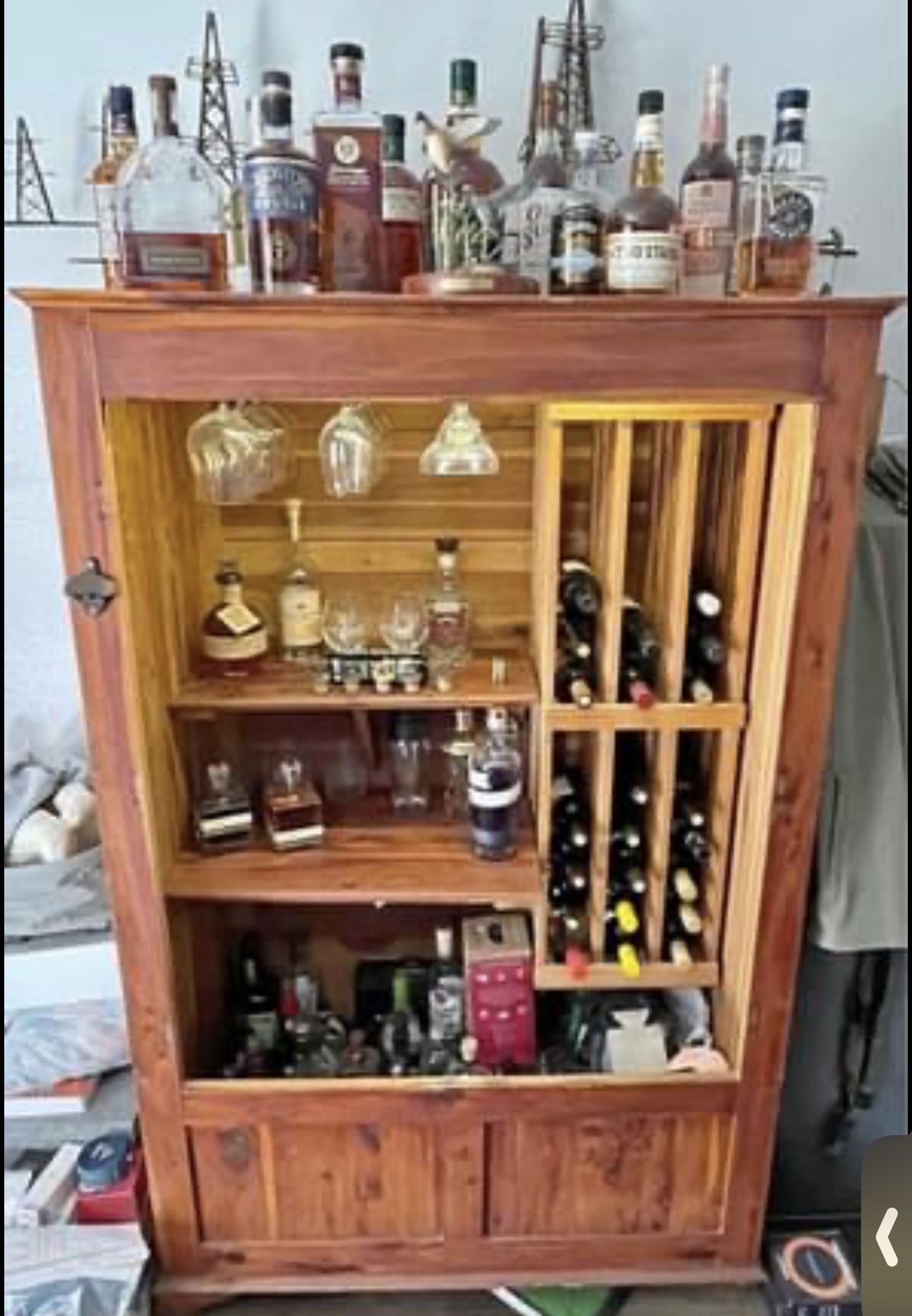 Custom Bar Cabinet