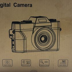 Digital Camera 4K HD