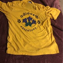 Adidas Yellow Shirt