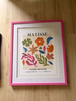 Matisse Papier Découpé Framed Art Print