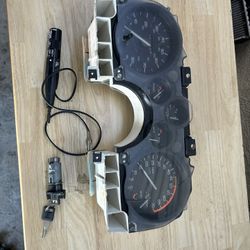 Third Gen Camaro Cluster Wiper Switch And Key Ignition Switch 