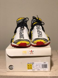 Adidas NMD “solar pack red” Human race