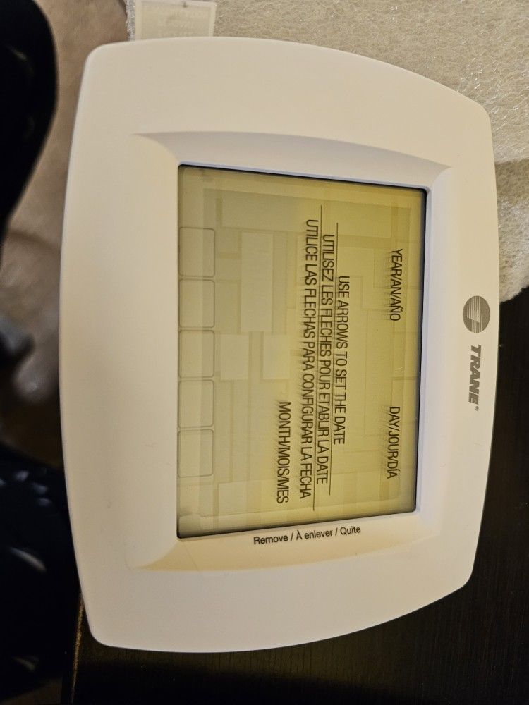 Trane Thermostat - Programmable And Touch Screen