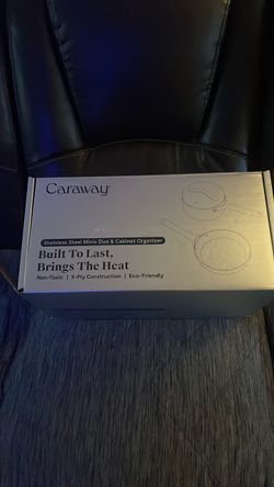 Caraway Stainless Steel Minis Duo & Cabinet Set
