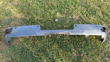 REAR BUMPER WITH SENSORS FOR SILVERADO OR GMC TRUCK YEAR 2014 UP 2018