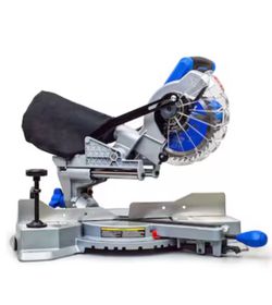 Kobalt Compact 7-1/4-in 10-Amp Single Bevel Sliding Compound Corded Miter Saw