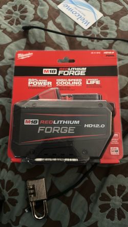 Milwaukee HD12.0 red lithium forge