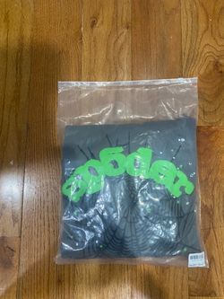 Spider hoodie gray og