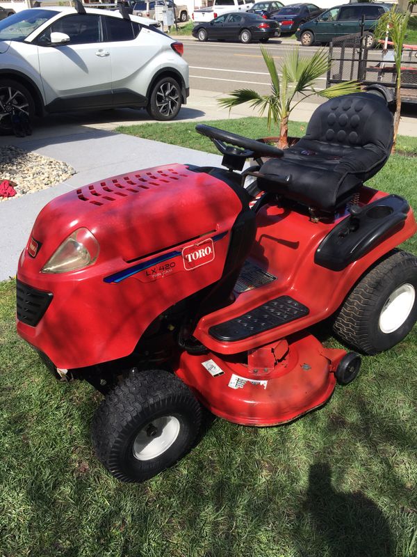Toro LX 420 Twin Cam Riding mower for Sale in Sacramento, CA OfferUp