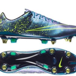 NIKE MERCURIAL VAPOR SG-PRO HYPER BLAU/SCHWARZ/NEON