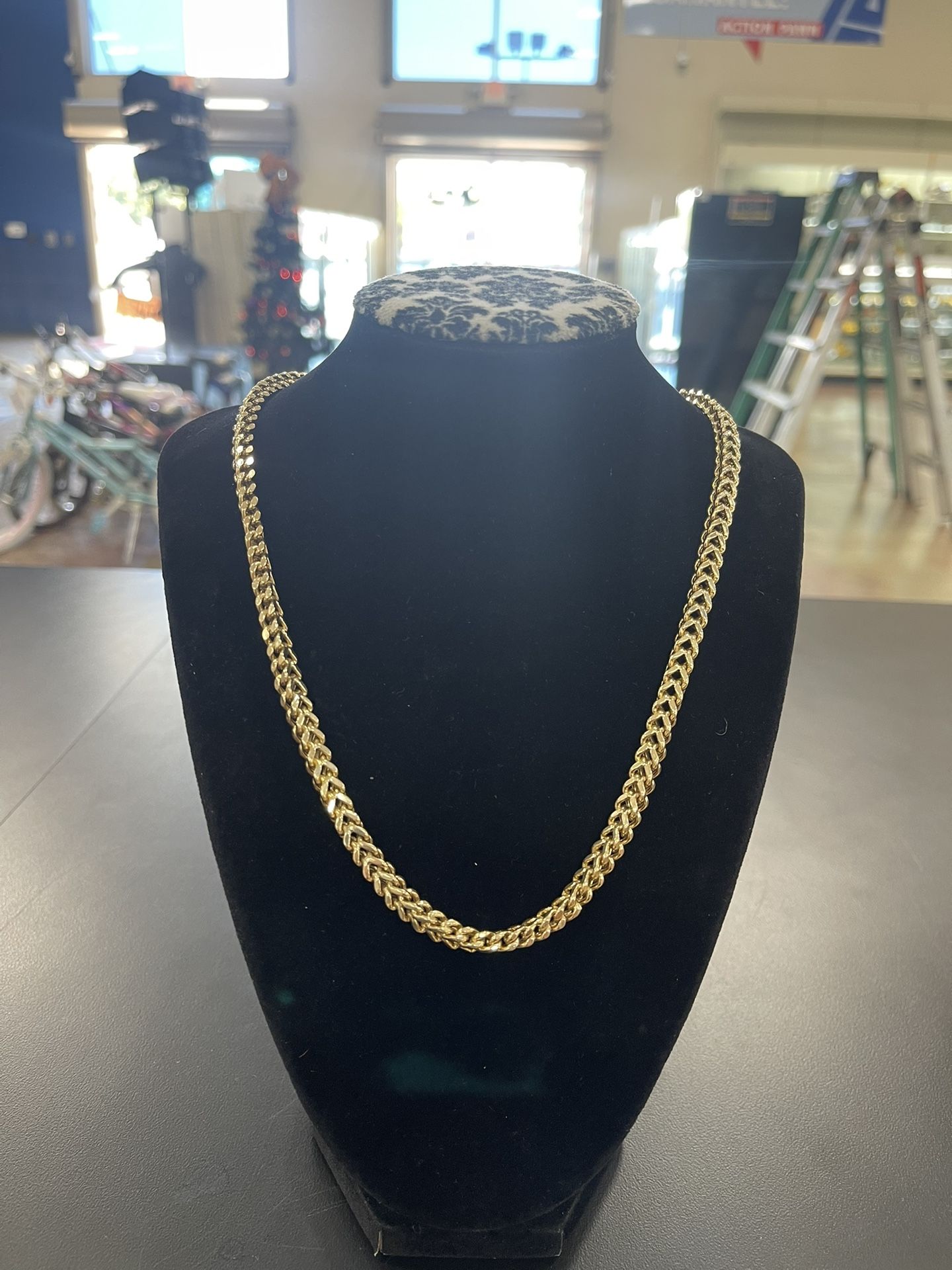 Foxtail Chain 10k Gold 26 Grams