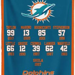 Miami Dolphins Hall Of Fame Banner