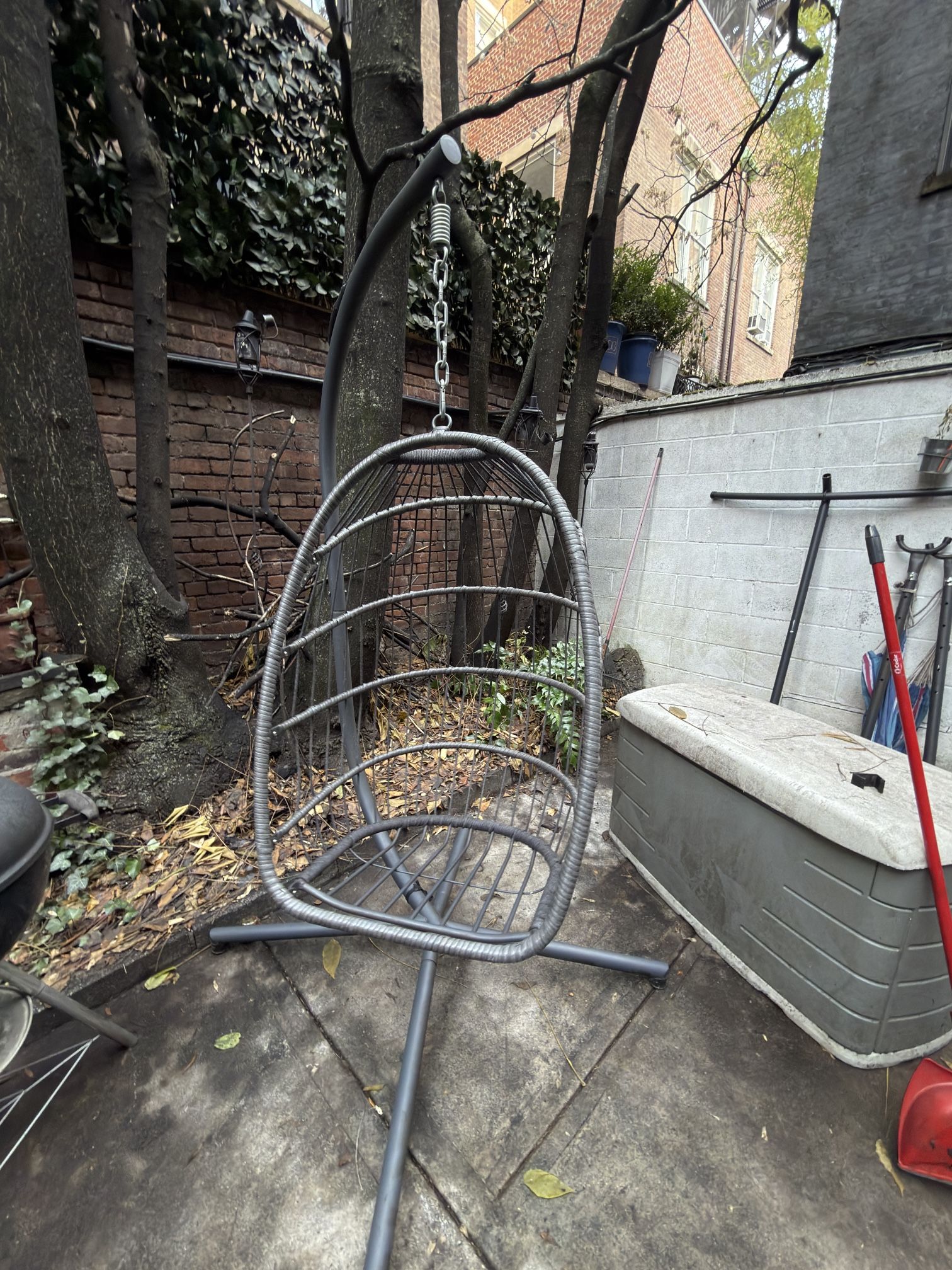 Hanging Egg Chair - Gray