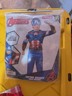 Boy costume (captain america)