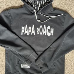 Thrasher Men's Black and White Hoodie