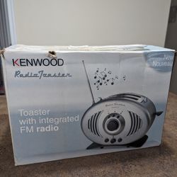 Brand New Kenwood FM Radio Toaster