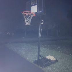 Portable Basketball Backboard And Hoop 