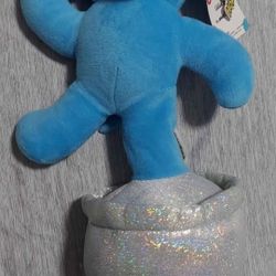 NEW! Dancing Blue Elephant, plays about 25 different songs, repeats what you say-Music, Lights, 13"