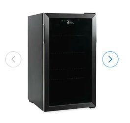 Alera JC-90VEL-F 3.4 Cu. Ft. Stainless Steel Beverage Cooler - Stylish and Efficient