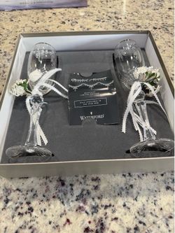 Waterford Cherished Moments Toasting Flutes